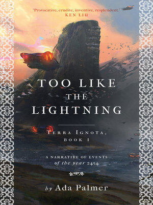 cover image of Too Like the Lightning